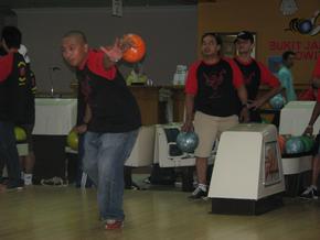 the team out for a fun